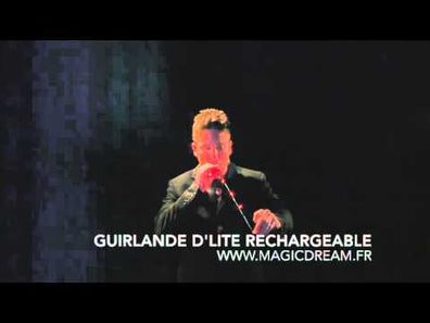 Guirlande d'lite rouge - rechargeable